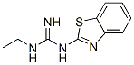 Guanidine, 1-(2-benzothiazolyl)-3-ethyl- (8CI)