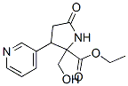 2-(Hydroxymethyl)-5-oxo-3-(3-pyridyl)pyrrolidine-2-carboxylic acid ethyl ester