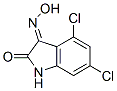 4,6-Dichloro-2,3-dihydro-3-(hydroxyimino)-1H-indol-2-one