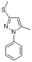 5-METHYL-3-METHYLTHIO-1-PHENYL-1H-PYRAZOLE