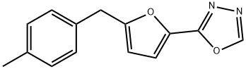 2-[5-(4-METHYL-BENZYL)-FURAN-2-YL]-[1,3,4]OXADIAZOLE