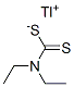 Diethyldithiocarbamic acid thallium(I) salt