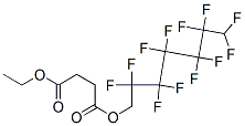 Succinic acid 1-(2,2,3,3,4,4,5,5,6,6,7,7-dodecafluoroheptyl)4-ethyl ester