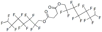 Succinic acid bis(2,2,3,3,4,4,5,5,6,6,7,7-dodecafluoroheptyl) ester