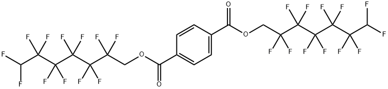 Terephthalic acid bis(2,2,3,3,4,4,5,5,6,6,7,7-dodecafluoroheptyl) ester