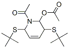 2-Acetoxy-1-acetyl-3,6-di(tert-butylthio)-1,2,3,6-tetrahydropyridine