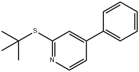 2-tert-Butylthio-4-phenylpyridine