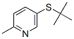 5-(tert-Butylthio)-2-methylpyridine
