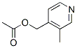 3-Methyl-4-pyridinemethanol acetate