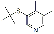 3-tert-Butylthio-4,5-dimethylpyridine
