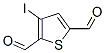 3-Iodo-2,5-thiophenedicarbaldehyde