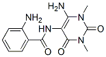 Benzamide,  2-amino-N-(6-amino-1,2,3,4-tetrahydro-1,3-dimethyl-2,4-dioxo-5-pyrimidinyl)-