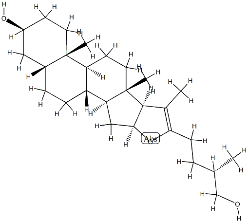(25S)-5β-Furost-20(22)-ene-3β,26-diol