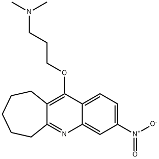 11-[3-(Dimethylamino)propoxy]-7,8,9,10-tetrahydro-3-nitro-6H-cyclohepta[b]quinoline