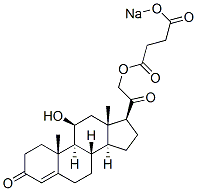 Corticosterone 21-[3-(sodiooxycarbonyl)propanoate]