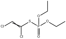 Phosphorothioic acid S-(1,2-dichlorovinyl)O,O-diethyl ester