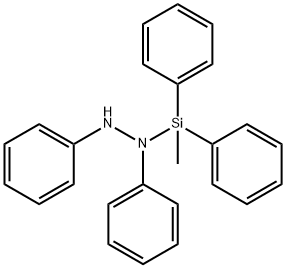 1,2-DIPHENYL-1-((DIPHENYL)METHYLSILYL)HYDRAZINE