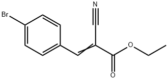 2-Propenoic acid, 2-cyano-3-(4-bromophenyl)-, ethyl ester