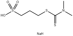 N，N-二甲基-二硫代羰基丙烷磺酸钠