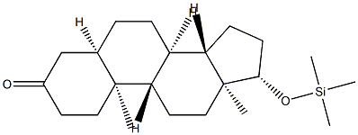 17β-(Trimethylsiloxy)-5β-androstan-3-one