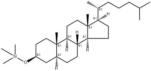 3β-(Trimethylsiloxy)-5α-cholestane