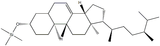 3β-(Trimethylsiloxy)-5ξ-ergost-7-ene