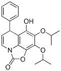 2H,6H-Oxazolo[5,4,3-ij]quinolin-2-one,  7-hydroxy-8,9-bis(1-methylethoxy)-6-phenyl-