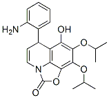 2H,6H-Oxazolo[5,4,3-ij]quinolin-2-one,  6-(2-aminophenyl)-7-hydroxy-8,9-bis(1-methylethoxy)-