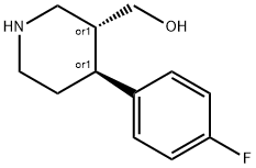 REL-((3R,4S)-4-(4-氟苯基)哌啶-3-基)甲醇
