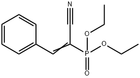 (α-Cyanostyryl)phosphonic acid diethyl ester