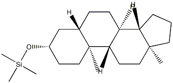 3β-(Trimethylsiloxy)-5α-androstane