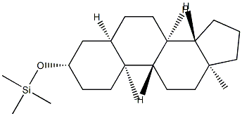 3β-(Trimethylsiloxy)-5β-androstane