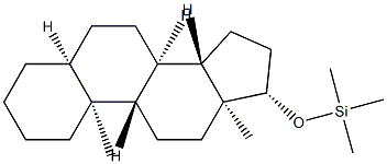 17β-(Trimethylsiloxy)-5β-androstane