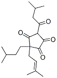 3-Isopentyl-5-isovaleryl-3-(3-methyl-2-butenyl)-1,2,4-cyclopentanetrione