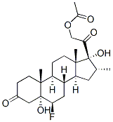 6BETA-氟-5ALPHA,17,21-三羟基-16ALPHA-甲基孕甾烷-3,20-二酮 21-乙酸酯