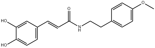 CAFFEOYL-METHYLTYRAMINE, N-O-(SH)