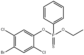 O-(2,5-DICHLORO-4-BROMOPHENYL)O-ETHYLPHENYLPHOSPHONOTHIONATE