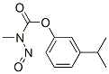 Methylnitrosocarbamic acid m-isopropylphenyl ester