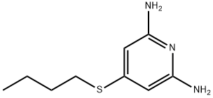 Pyridine, 2,6-diamino-4-(butylthio)- (8CI)