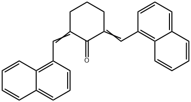 2,6-Bis(1-naphtylmethylene)cyclohexanone