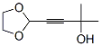 3-Butyn-2-ol,  4-(1,3-dioxolan-2-yl)-2-methyl-