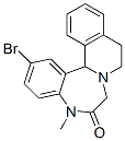 2-Bromo-5,9,10,14b-tetrahydro-5-methylisoquino[2,1-d][1,4]benzodiazepin-6(7H)-one