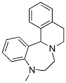 5,6,7,9,10,14b-Hexahydro-5-methylisoquino[2,1-d][1,4]benzodiazepine