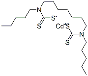 cadmium bis(dipentyldithiocarbamate)