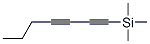 1-(Trimethylsilyl)-1,3-heptadiyne