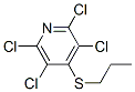 2,3,5,6-tetrachloro-4-(propylthio)pyridine
