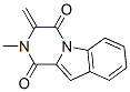 2,3-Dihydro-2-methyl-3-methylenepyrazino[1,2-a]indole-1,4-dione