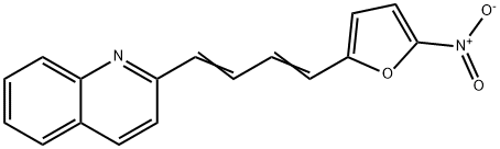 2-[4-(5-Nitro-2-furyl)-1,3-butadienyl]quinoline