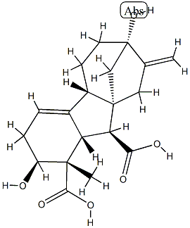 2β,7-Dihydroxy-1-methyl-8-methylene-4bβ-gibb-4-ene-1α,10β-dicarboxylic Acid