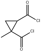 1,2-Cyclopropanedicarbonyl dichloride, 1-methyl- (9CI)